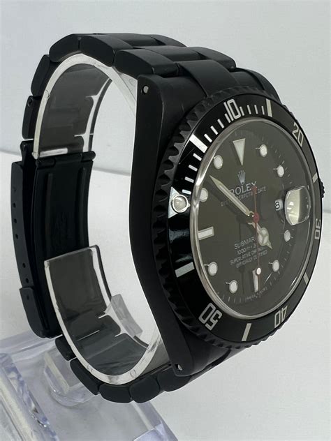 used rolex 16610 blacked out 2007 price|rolex 16610 price.